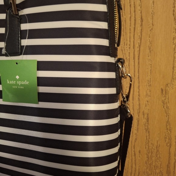 Kate Spade New York Nylon Daveney Laptop Bag With Storybook Lining - Picture 7 of 13